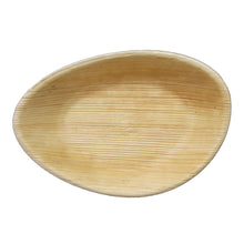 Load image into Gallery viewer, Tree Choice 6.75&quot; x 4.75&quot; Whole Palm Leaf Oval Plate (100 count)